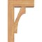Ekena Millwork Westlake Block Smooth Bracket w/ Offset Brace, Western Red Cedar, 5 1/2"W x 14"D x 22"H BKT0604X14X22WTL05SWR - alternate 2